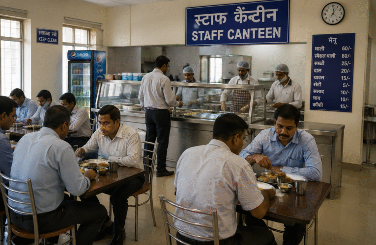 झांसी मंडल रेल प्रबंधक कार्यालय की स्टाफ कैंटीन के संचालन के लिए निजी एजेंसियों से प्रस्ताव आमंत्रित