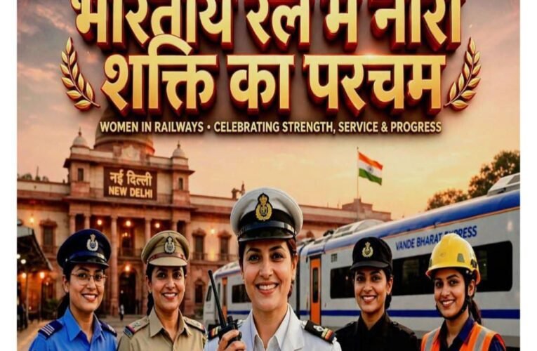 एक्सक्लूसिव न्यूज़ भारतीय रेल में बढ़ी नारी शक्ति की भागीदारी, 2028 तक 20 प्रतिशत का लक्ष्य  लोको पायलट, स्टेशन मास्टर, आरपीएफ, टीटीई,इंजीनियर, सहित कई पदों पर बढ़ी महिलाओं की भागीदारी