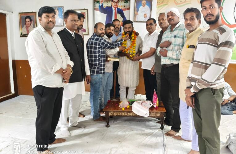 युवा कांग्रेस में शाहरुख मंसूरी की एंट्री, प्रदेश सचिव की कमान दीपक शिवहरे की संस्तुति पर राष्ट्रीय अध्यक्ष ने सौंपी जिम्मेदारी, नियुक्ति के बाद कांग्रेस कार्यकर्ताओं में उत्साह